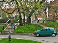 Stube pješačkog ulaza na Trešnjevku kod Zapadnog kolodvora 2005. godine